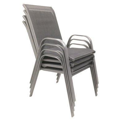 Садовий стілець Kontrast MINORKA Сірий 5.03.15055 фото - 2