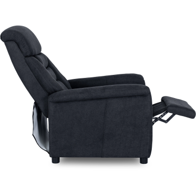 Крісло м'яке розкладне з реклайнером Mebel Elit NORDI Чорний - 6 Крісло м'яке розкладне з реклайнером Mebel Elit NORDI Чорний ME.NORDI/CZ/T/FW фото - 6
