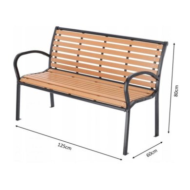 Садовая скамья Garden Line MEB0865 Дерево - 6 Садовая скамья Garden Line MEB0865 Дерево MEB0865 фото - 6