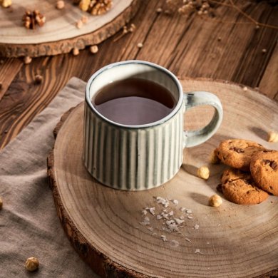 Кружка Homla ANDRES 460 мл Сірий - 4 Кружка Homla ANDRES 460 мл Сірий 231347 фото - 4