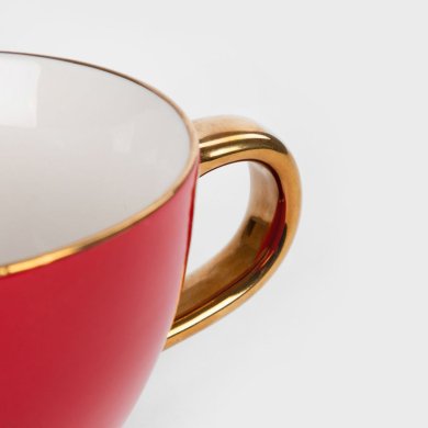 Набор кружек Homla SINKO 350 мл 2 шт Красный 232134 фото - 3