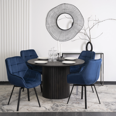 Обідній стіл Mebel Elit LYON Чорний - 7 Обідній стіл Mebel Elit LYON Чорний ME.LYON/CZ/S фото - 7