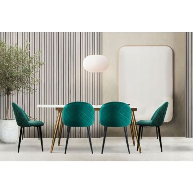 Обідній стілець Kontrast Sofia Зелений 5.90.26084 фото - 10