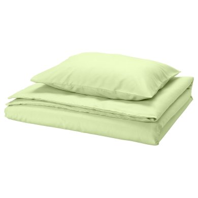 IKEA Комплект постільної білизни PILTANDVINGE 150х200 см Зелений (ИКЕА ПИЛТАНДВИНГЕ) 10579123