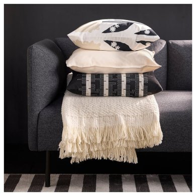 IKEA Декоративна наволочка DRABOR 50x50 см Принт (ИКЕА ДРАБОР) 60604629 фото - 7