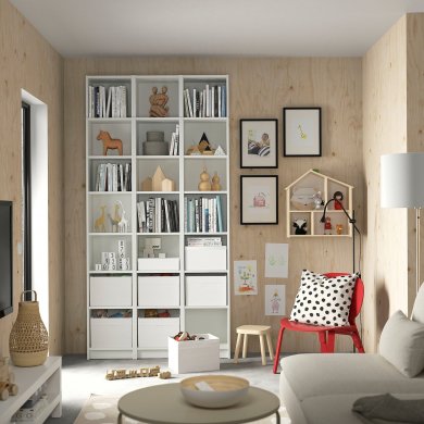 IKEA Стеллаж BILLY Белый (ИКЕА БИЛЛИ) 39017839 фото - 8