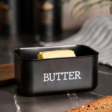 Масленка Homla AVILA 15x10x7 см Черный 224183 фото - 7