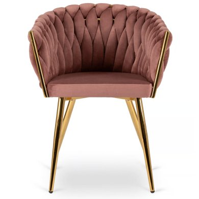 Обідній стілець Mebel Elit CAPI Welur Рожевий ME.CAPI/R/ZL/V/K фото - 2