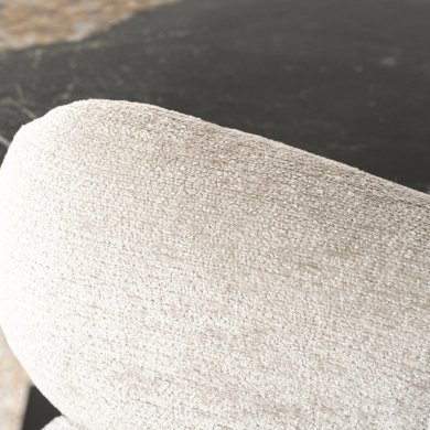 Обідній стілець поворотний Mebel Elit ALVARO Boucle Сірий ME.ALVARO/P/TB/K фото - 5