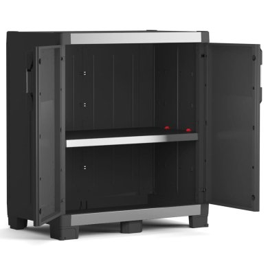 Садовый шкаф Keter/Kis XL GARAGE LOW CABINET Черный - 2 Садовый шкаф Keter/Kis XL GARAGE LOW CABINET Черный 241544 фото - 2