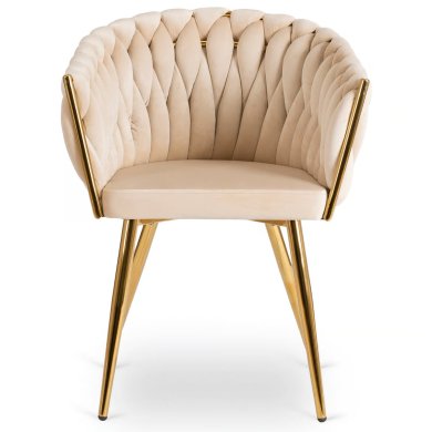Обідній стілець Mebel Elit CAPI Welur Кремовий ME.CAPI/KR/ZL/V/K фото - 2