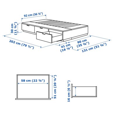 NORDLI - 10 IKEA NORDLI (ИКЕА НОРДЛИ) 99537766 фото - 10