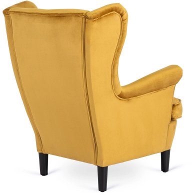 Крісло м'яке Mebel Elit KLARIS 2 Welur Гірчичний ME.KLARIS2/CU/V/FW фото - 6