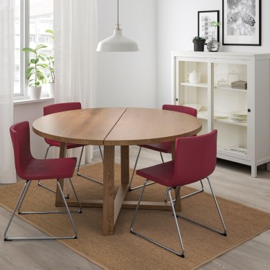 IKEA Обеденный стол MORBYLANGA Дуб (ИКЕА МОРБИЛАНГА) 60412885 фото - 7