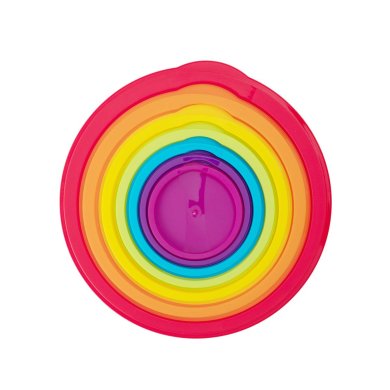 Набір круглих контейнерів Homla ADDA 7 шт | Прозорий 162626 фото - 4