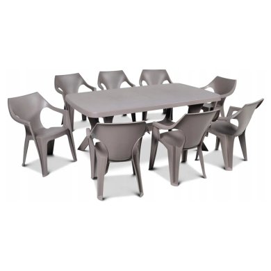 Садовий стіл Keter BALTIMORE Капучино - 5 Садовий стіл Keter BALTIMORE Капучино 228343 фото - 5