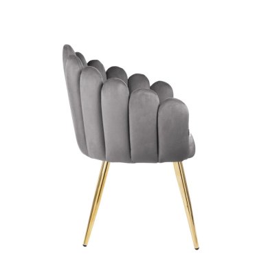 Обеденный стул Homla LANA Welur Серый 214229 фото - 3