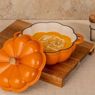 Каструля з кришкою Homla GHOST TOWN 1,5 л Помаранчевий 229724 фото - 9