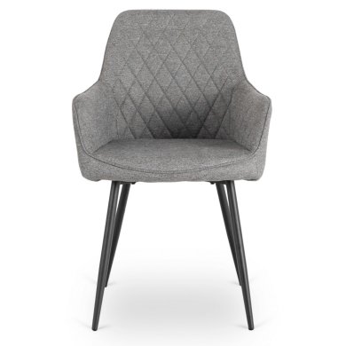 Обідній стілець Mebel Elit BRESSO 2 Сірий ME.BRESSO2/P/CZ/T/K фото - 2