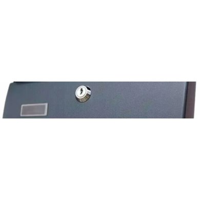 Почтовый ящик Chomik ROBIN 24,5x7,5х41 см Антрацит TIS8213 фото - 3