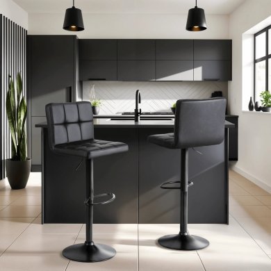 Барний стілець Mebel Elit NERO 2 Чорний ME.NERO/CZ/CZ/E/H фото - 11