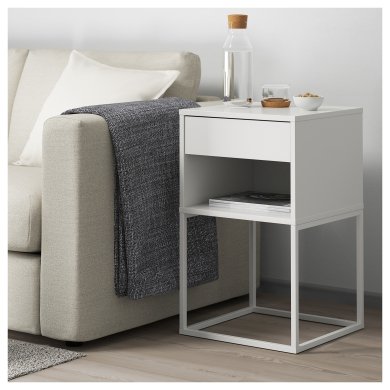 IKEA Прикроватная тумба VIKHAMMER (ИКЕА VIKHAMMER) 00381764 фото - 6