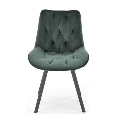 Обеденный стул поворотный Halmar K519 Темно-зеленый V-CH-K/519-KR-C.ZIELONY фото - 5