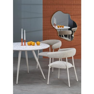 Обеденный стул Halmar K557 Бежевый - 12 Обеденный стул Halmar K557 Бежевый V-CH-K/557-KR фото - 12