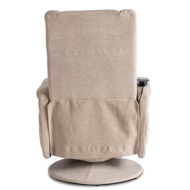 Крісло м'яке розкладне масажне з реклайнером Mebel Elit SPIKE 2 Бежевий ME.SPIKE2/BZ/T/FW фото - 9