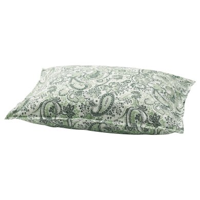 IKEA Наволочка RODGERSIA 50х60 см Зелений (ИКЕА РОДЖЕРСИЯ) 00579595