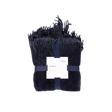 Плед Homla CHENILLE 130x170 см Синій 218477 фото - 4