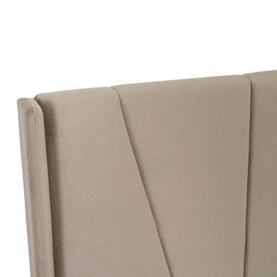 Ліжко Mebel Elit SEWILLA Welur 160x200 см Бежевий - 4 Ліжко Mebel Elit SEWILLA Welur 160x200 см Бежевий ME.SEWILLA/160/BZ/V/LOZ фото - 4