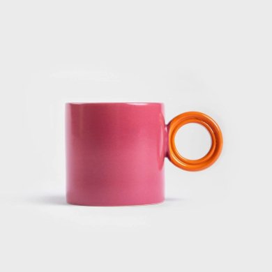 Кружка Homla BOJA 4 450 мл Червоний - 3 Кружка Homla BOJA 4 450 мл Червоний 234217 фото - 3