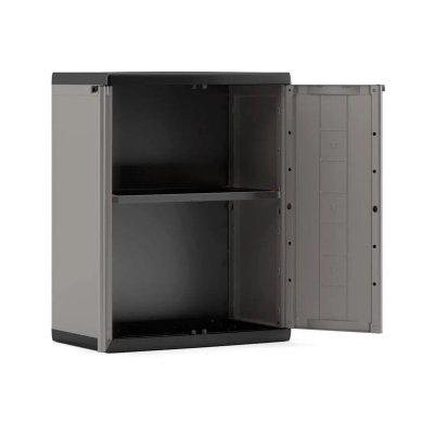 Комплект садовых шкаф Keter/Kis ARMADIO JOLLY SET ALTO + BASSO Серый 242805-1 фото - 6