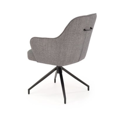 Обідній стілець поворотний Halmar K527 Попелястий - 2 Обідній стілець поворотний Halmar K527 Попелястий V-CH-K/527-KR-POPIELATY фото - 2