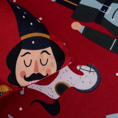 Комплект постельного белья Homla AITONA 160x200 см Красный 235801 фото - 3