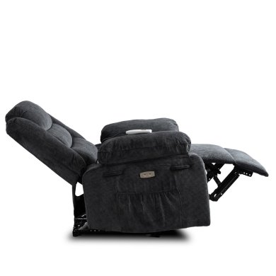 Кресло мягкое раскладное с реклайнером Mebel Elit JASPER Темно-серый ME.JASPER/CP/T/FW фото - 6