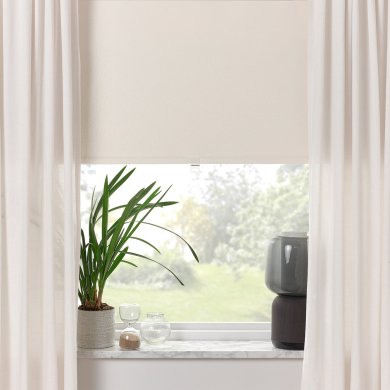 IKEA Рулонная штора FONSTERBLAD 120х155 см Бежевый (ИКЕА ФОНСТЕРБЛАД) 40538447 фото - 7