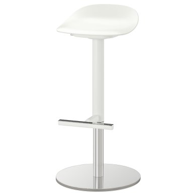 IKEA Барный табурет JANINGE Белый (ИКЕА JANINGE) 70246089