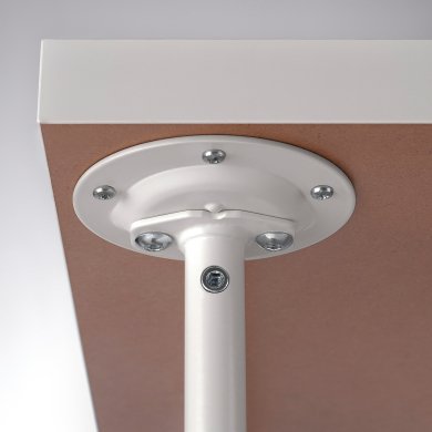 IKEA Ніжка для столу SPAND 70 см Білий (ИКЕА СПАНД) 10569464 фото - 3