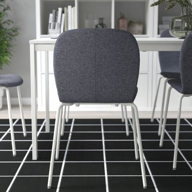 IKEA Обеденный стул KARLPETTER Серый (ИКЕА КАРЛПЕТТЕР) 59483765 фото - 4
