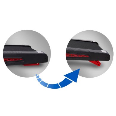 Бігова доріжка Corciano TOLLO 14 км/г 130 кг 5906333001378 фото - 5