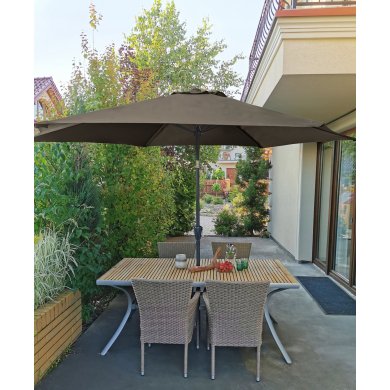 Садова парасоля Kontrast BOSTON 270 см Бежевий - 6 Садова парасоля Kontrast BOSTON 270 см Бежевий 5.06.213044 фото - 6