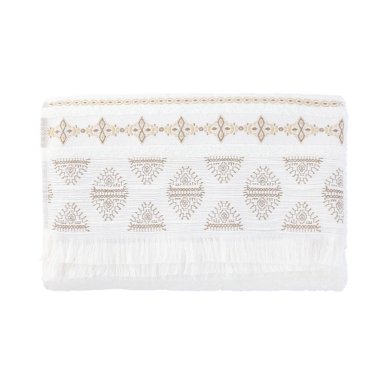 Рушник для тіла Homla SOLTA 70x130 см Екрю - 4 Рушник для тіла Homla SOLTA 70x130 см Екрю 206317 фото - 4