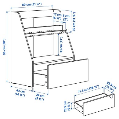 IKEA BERGIG (ИКЕА БЕРГИГ) 60598100 фото - 3