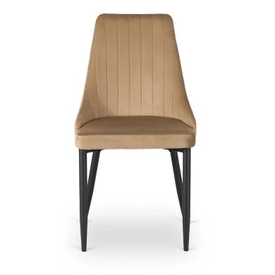 Обеденный стул Mebel Elit BARI Welur Бежевый ME.BARI/BZ/V/K фото - 2