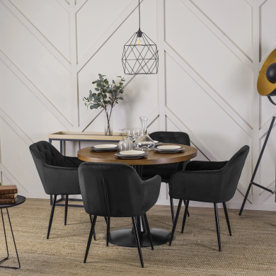 Обеденный стол Mebel Elit LINO Орех - 8 Обеденный стол Mebel Elit LINO Орех ME.LINO/O/S фото - 8