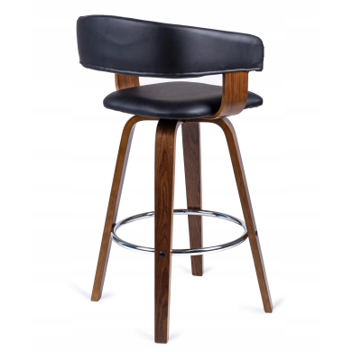 Барний стілець Mebel Elit LUIZJANA Чорний - 4 Барний стілець Mebel Elit LUIZJANA Чорний ME.LUIZIANA/CZ/O/E/DG/H фото - 4