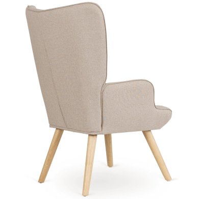 Крісло м'яке з підставкою Mebel Elit LOZANO 2 Бежевий - 5 Крісло м'яке з підставкою Mebel Elit LOZANO 2 Бежевий ME.LOZANO2/BZ/DK/T/FW фото - 5