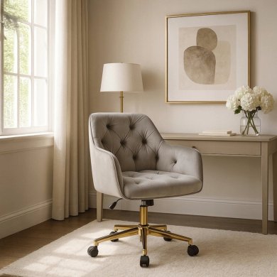 Офисное кресло Mebel Elit KONOR Welur Серый ME.KONOR/P/ZL/V/FO фото - 8